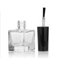 High Quality Tiny Empty Clear Round Glass Nail Polish Bottle 5Ml